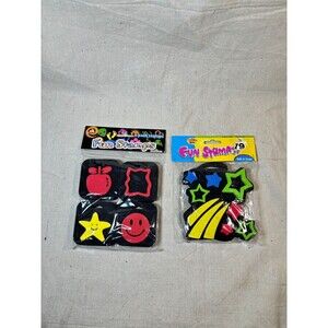 Chunky Foam Stamps For Kids Classrooms Homeschooling Stars Smiles